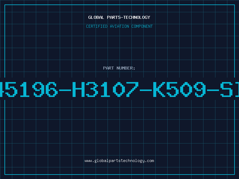 Aviation Part B45196-H3107-K509-SIE