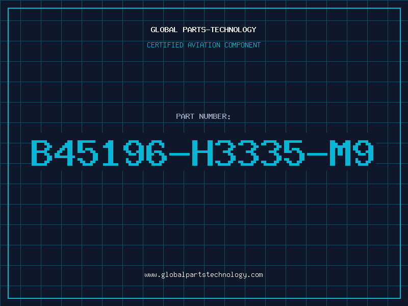 Aviation Part B45196-H3335-M9
