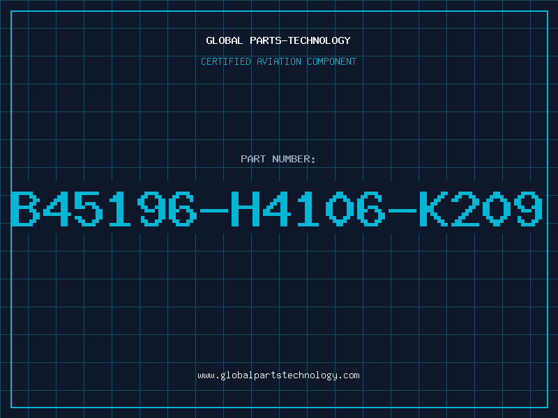 Aviation Part B45196-H4106-K209