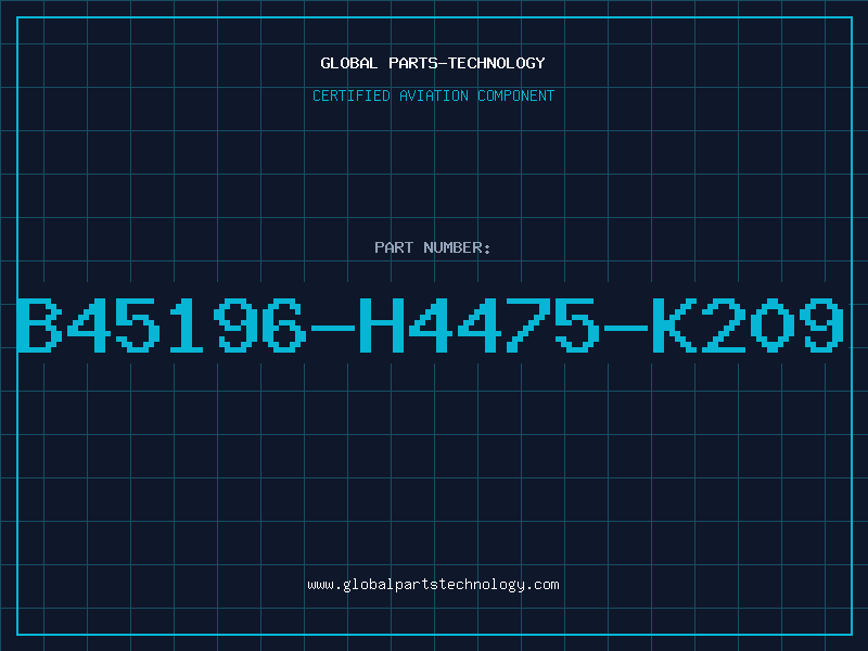 Aviation Part B45196-H4475-K209