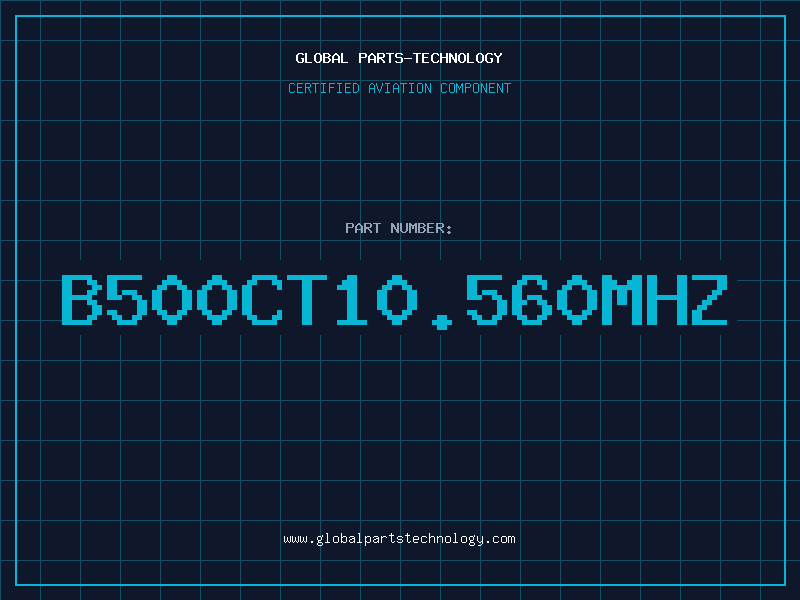 Aviation Part B500CT10.560MHZ