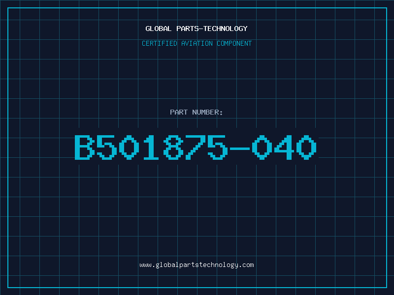 Aviation Part B501875-040