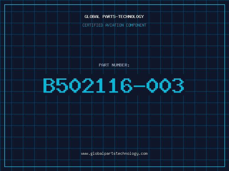 Aviation Part B502116-003