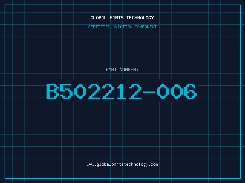 Aviation Part B502212-006
