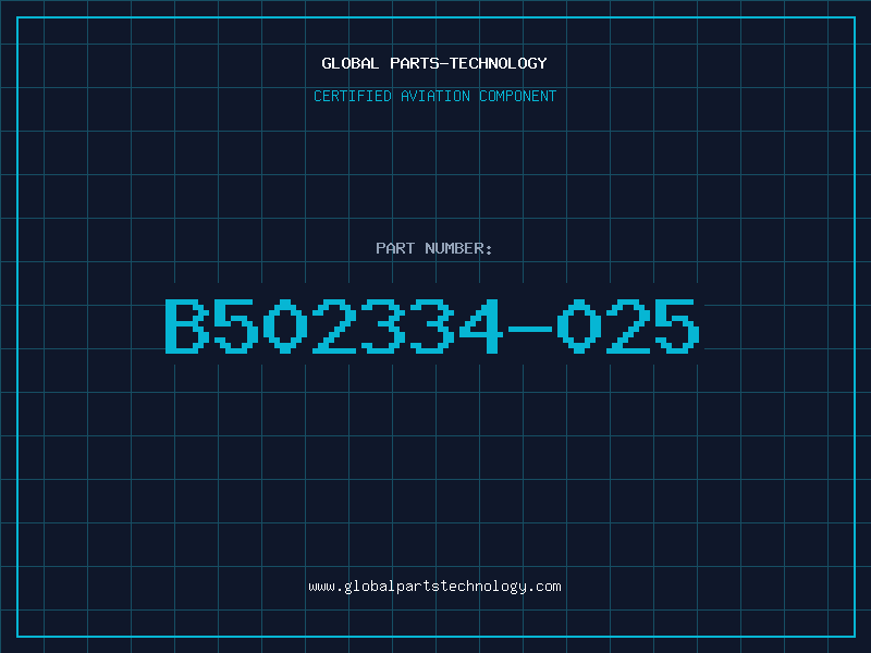 Aviation Part B502334-025