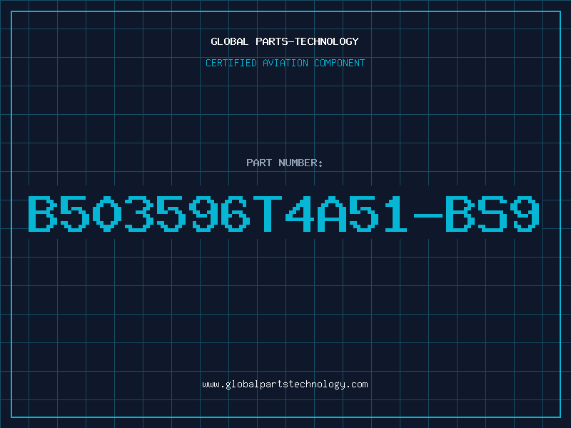 Aviation Part B503596T4A51-BS9
