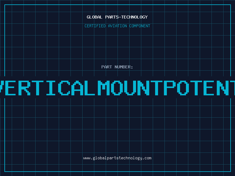 Aviation Part B50K9MMVERTICALMOUNTPOTENTIOMETER