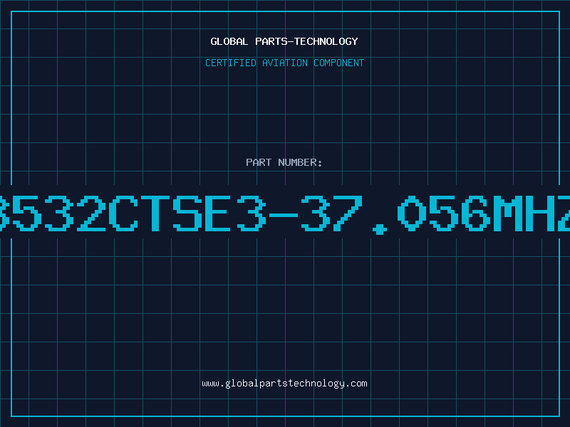 Aviation Part B532CTSE3-37.056MHZ