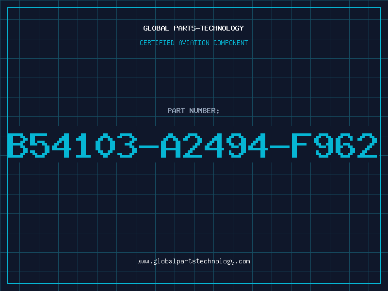 Aviation Part B54103-A2494-F962
