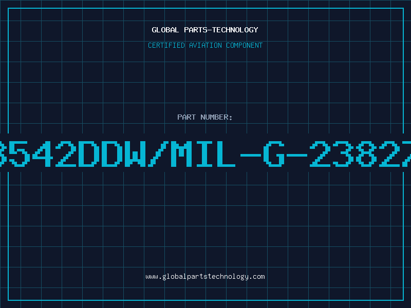 Aviation Part B542DDW/MIL-G-23827