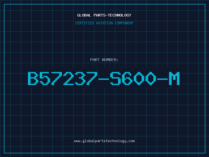 Aviation Part B57237-S600-M