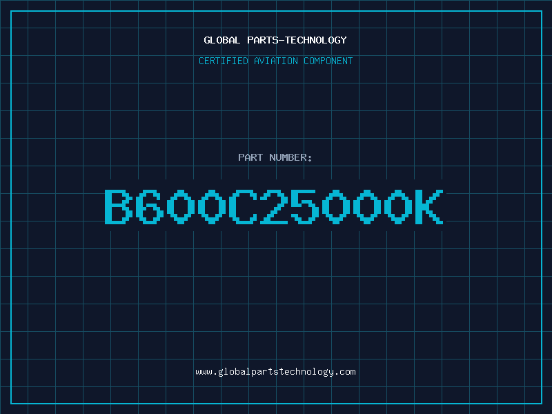 Aviation Part B600C25000K