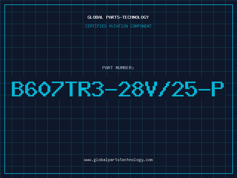 Aviation Part B607TR3-28V/25-P