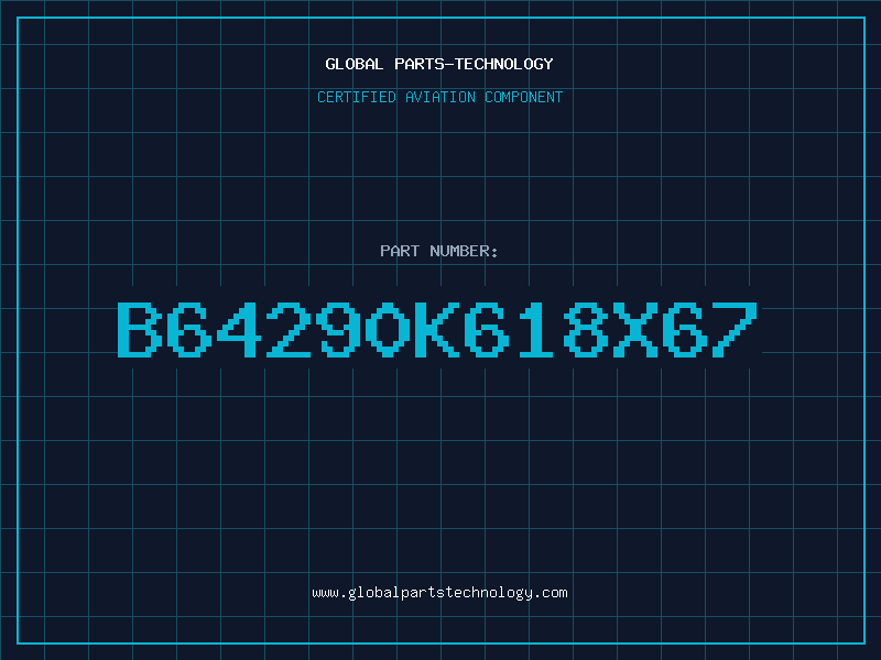 Aviation Part B64290K618X67