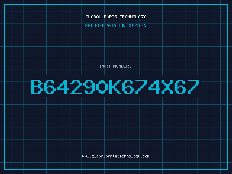 Aviation Part B64290K674X67