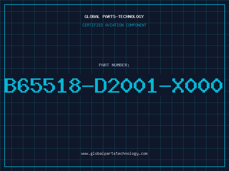 Aviation Part B65518-D2001-X000