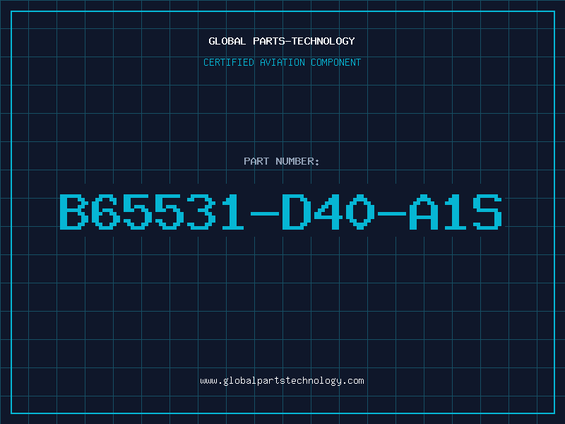 Aviation Part B65531-D40-A1S