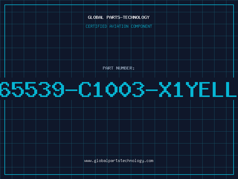 Aviation Part B65539-C1003-X1YELLO