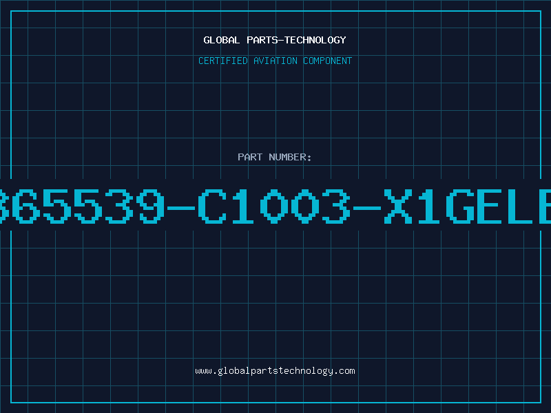 Aviation Part B65539-C1003-X1gelb