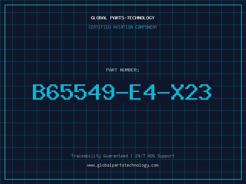 Aviation Part B65549-E4-X23
