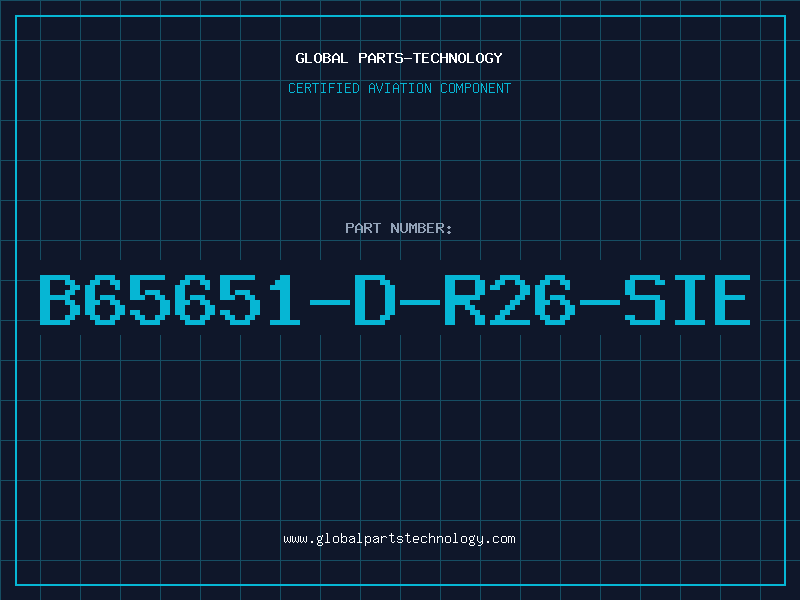 Aviation Part B65651-D-R26-SIE