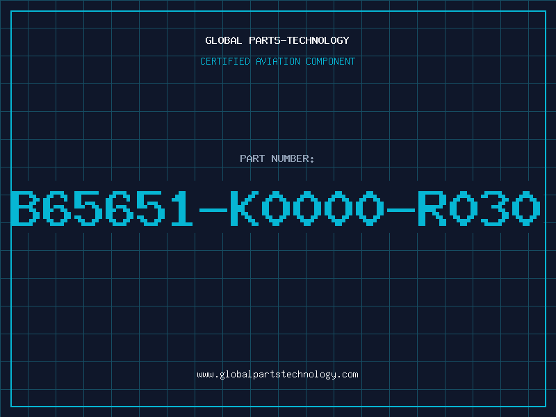 Aviation Part B65651-K0000-R030
