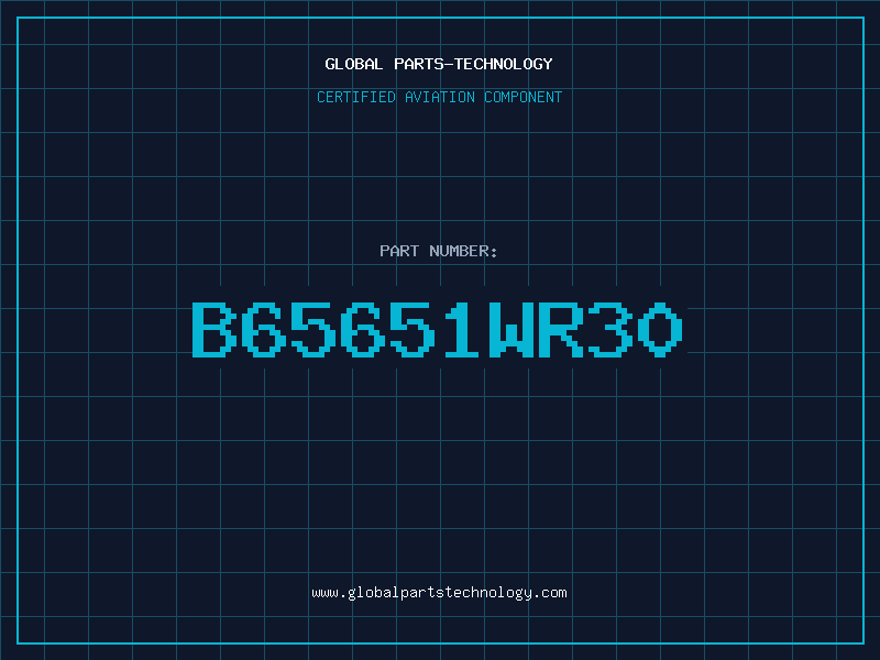 Aviation Part B65651WR30
