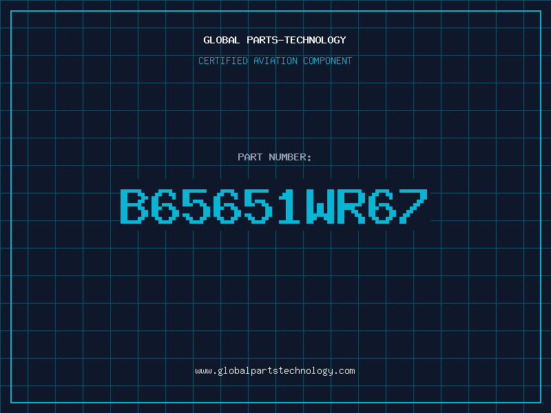 Aviation Part B65651WR67