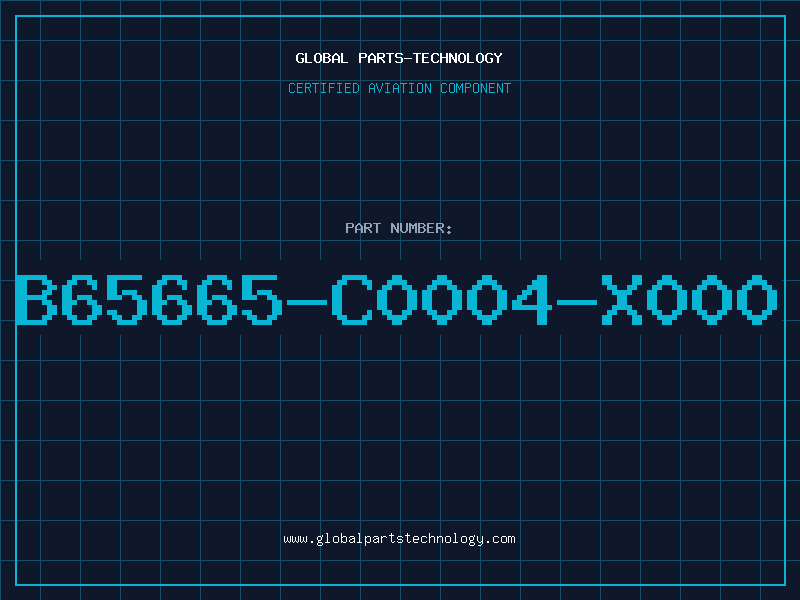 Aviation Part B65665-C0004-X000