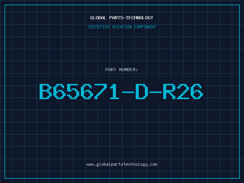 Aviation Part B65671-D-R26
