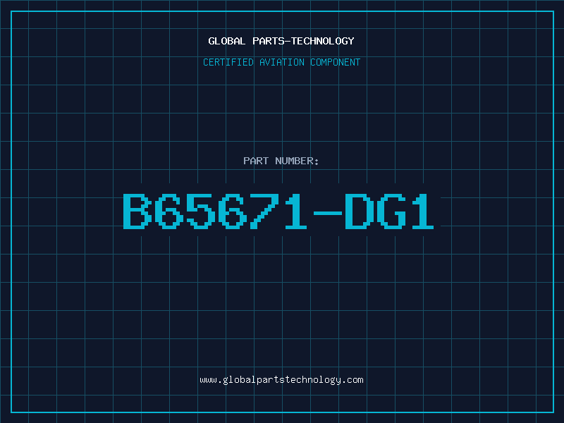 Aviation Part B65671-DG1