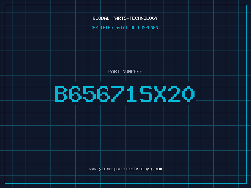 Aviation Part B65671SX20
