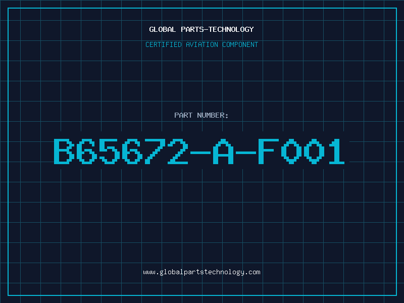 Aviation Part B65672-A-F001