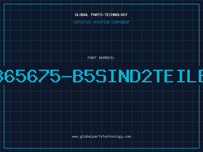 Aviation Part B65675-B5sind2Teile