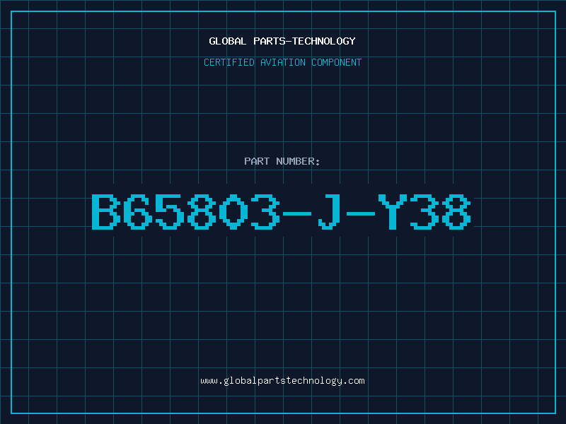 Aviation Part B65803-J-Y38