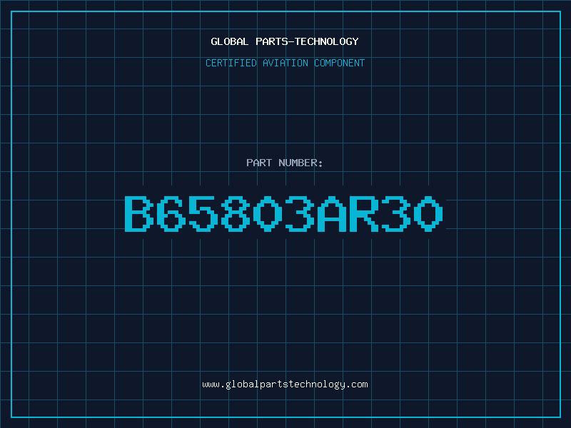 Aviation Part B65803AR30