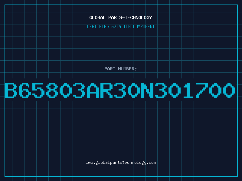 Aviation Part B65803AR30N301700