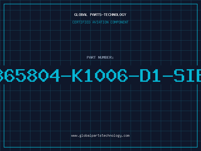 Aviation Part B65804-K1006-D1-SIE