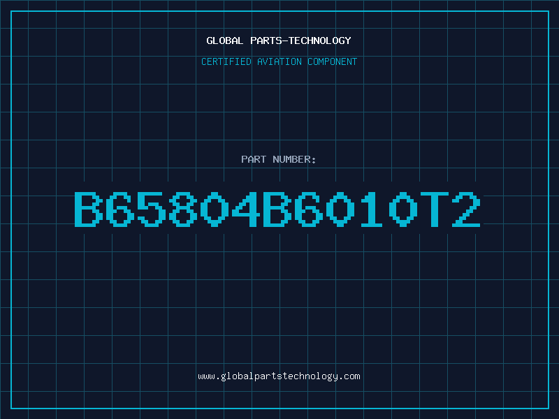 Aviation Part B65804B6010T2