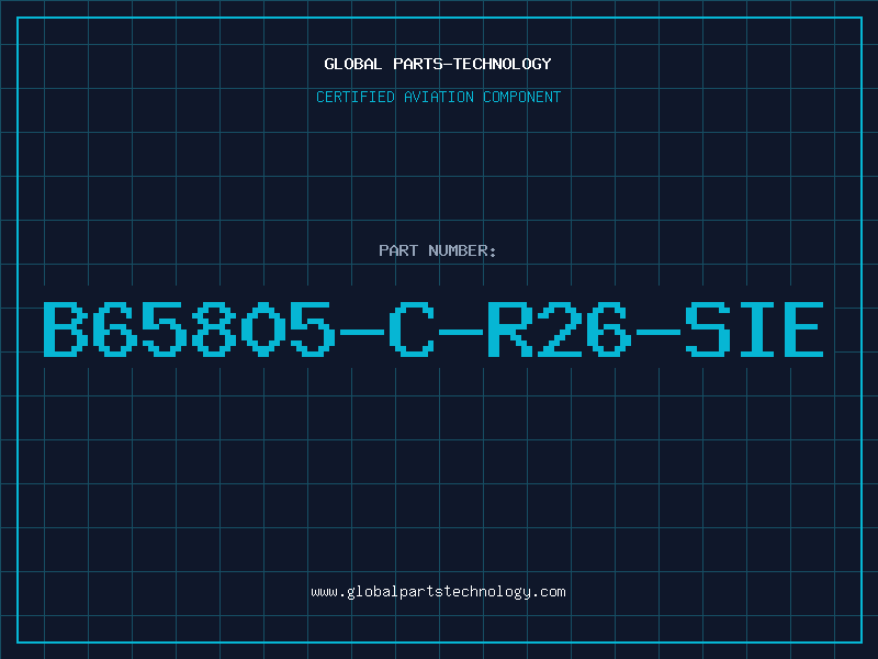 Aviation Part B65805-C-R26-SIE