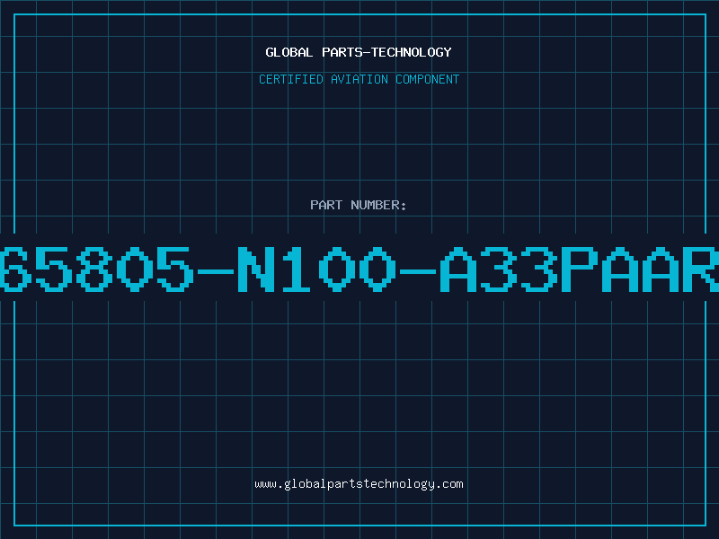 Aviation Part B65805-N100-A33Paare
