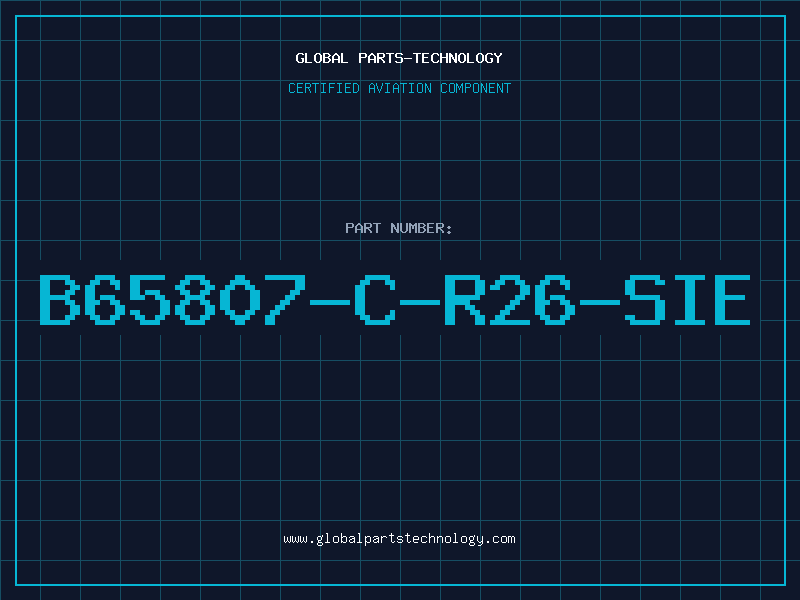 Aviation Part B65807-C-R26-SIE