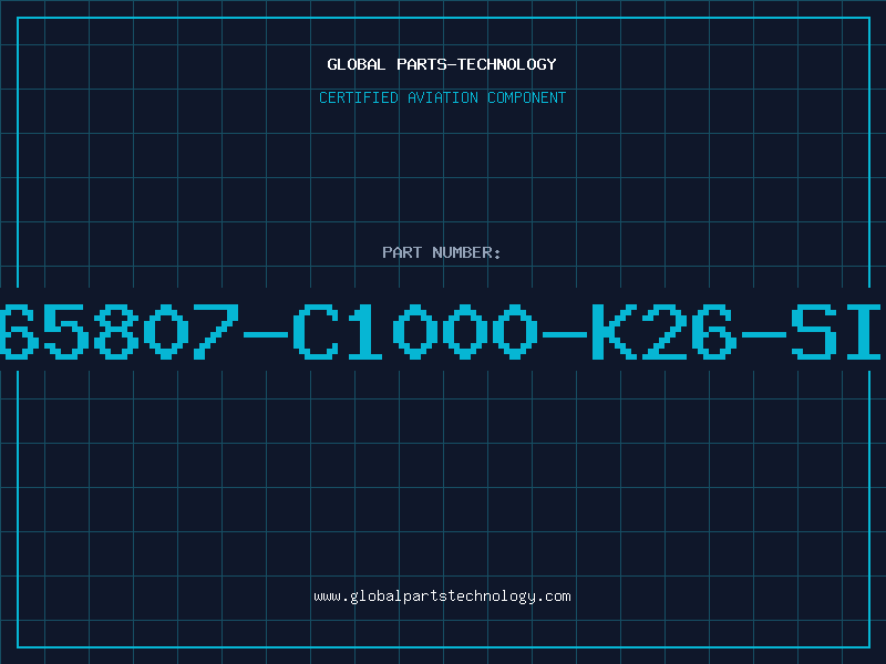 Aviation Part B65807-C1000-K26-SIE
