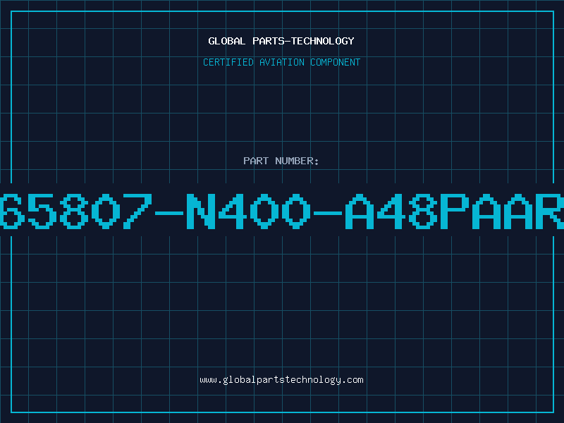 Aviation Part B65807-N400-A48Paare