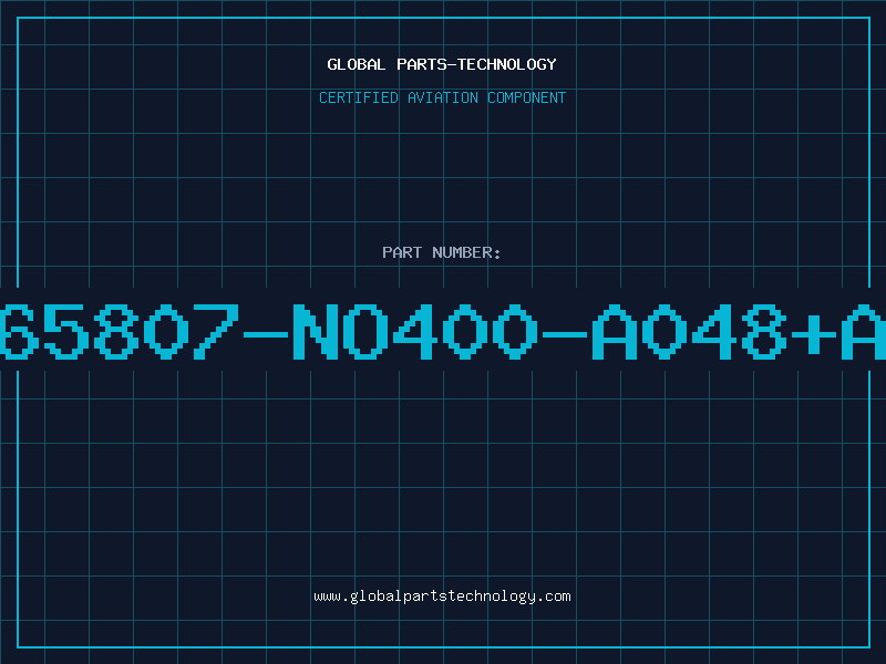 Aviation Part B65807-NO400-A048+AD