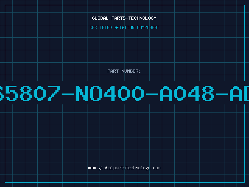 Aviation Part B65807-NO400-A048-ADJ