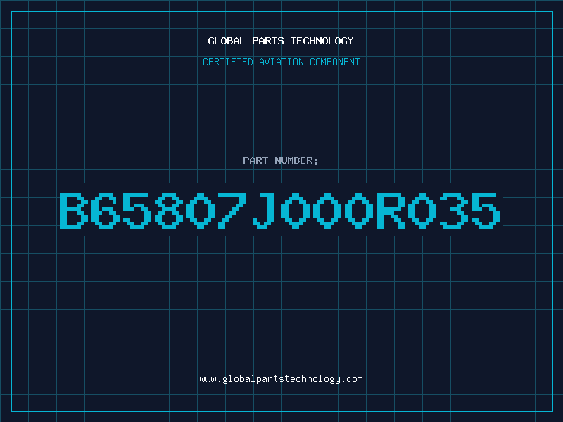 Aviation Part B65807J000R035