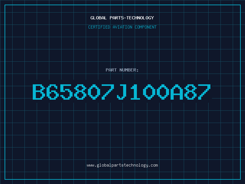 Aviation Part B65807J100A87