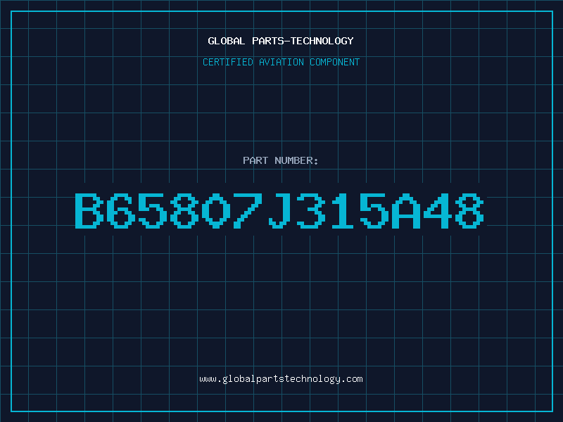 Aviation Part B65807J315A48