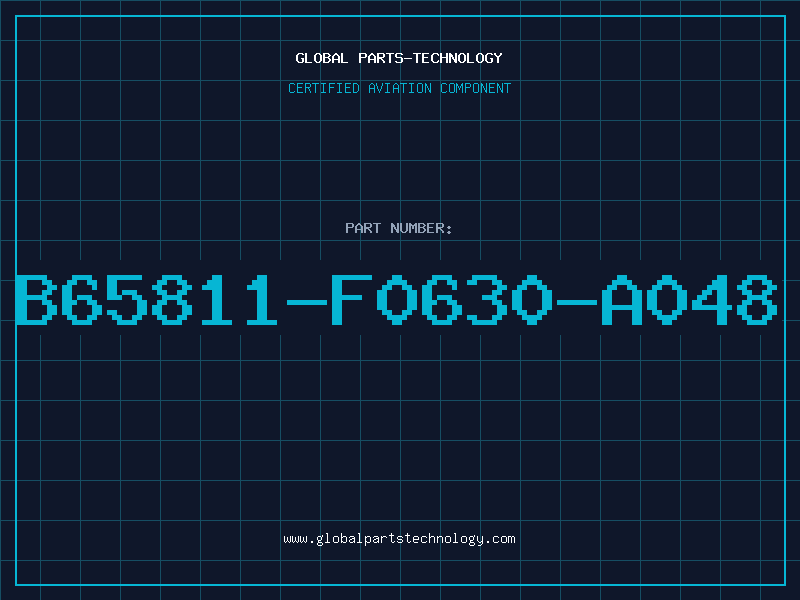 Aviation Part B65811-F0630-A048